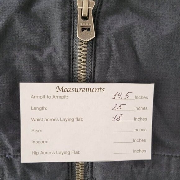 Kuhl  Dark Grey Windbreaker # 260  Size S - Picture 7 of 16